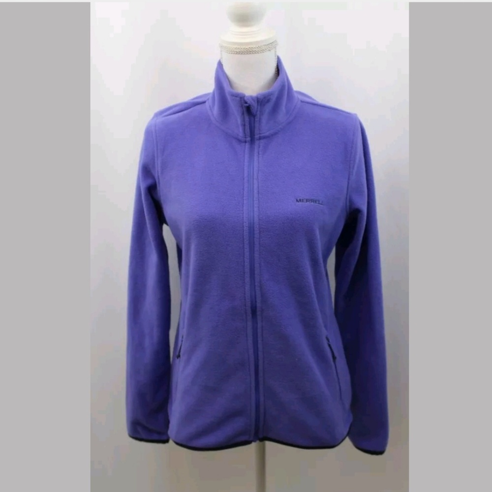Womens Merrell Jacket Size M Full Zip Fleece